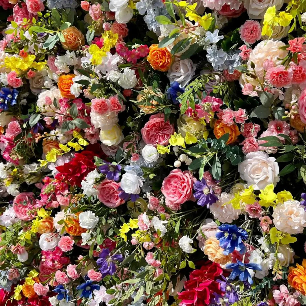 š„BF-SALE: 5D Wild Flower Wall Roll Up Fabric Back #RTW128