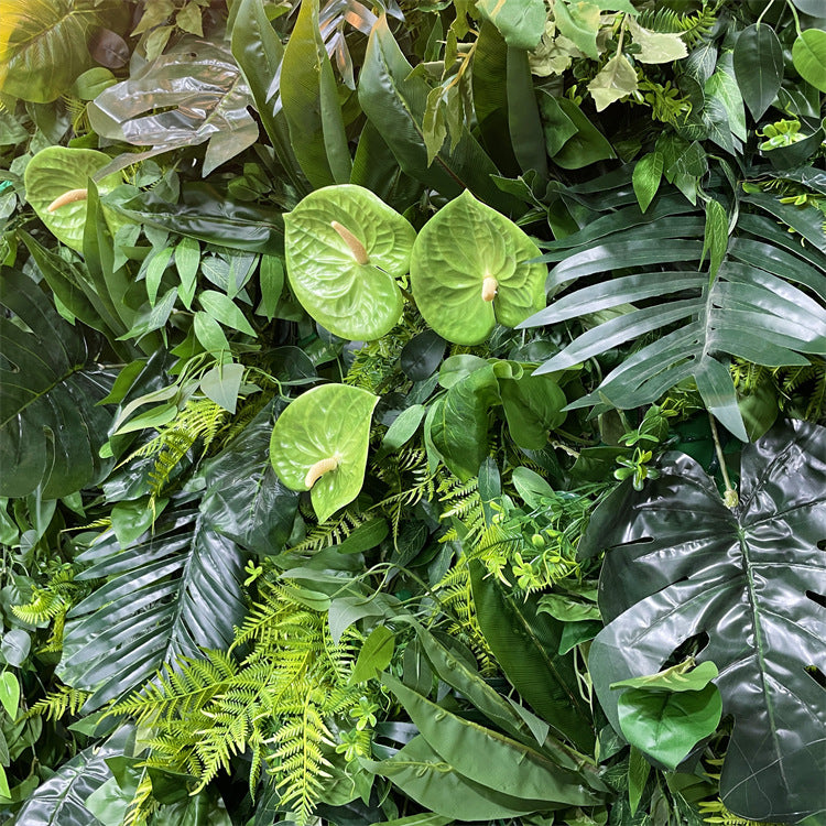 💥BF-Sale: 8x8ft Greenery Wall Roll Up Fabric Back #RTW310