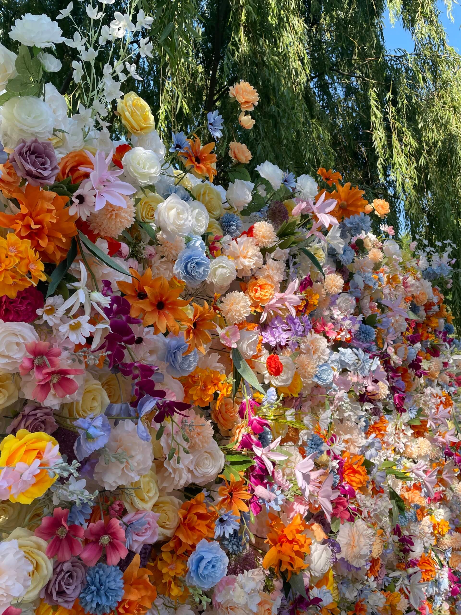 💥BF-SALE: 5D Colorful Flower Wall #RTW232