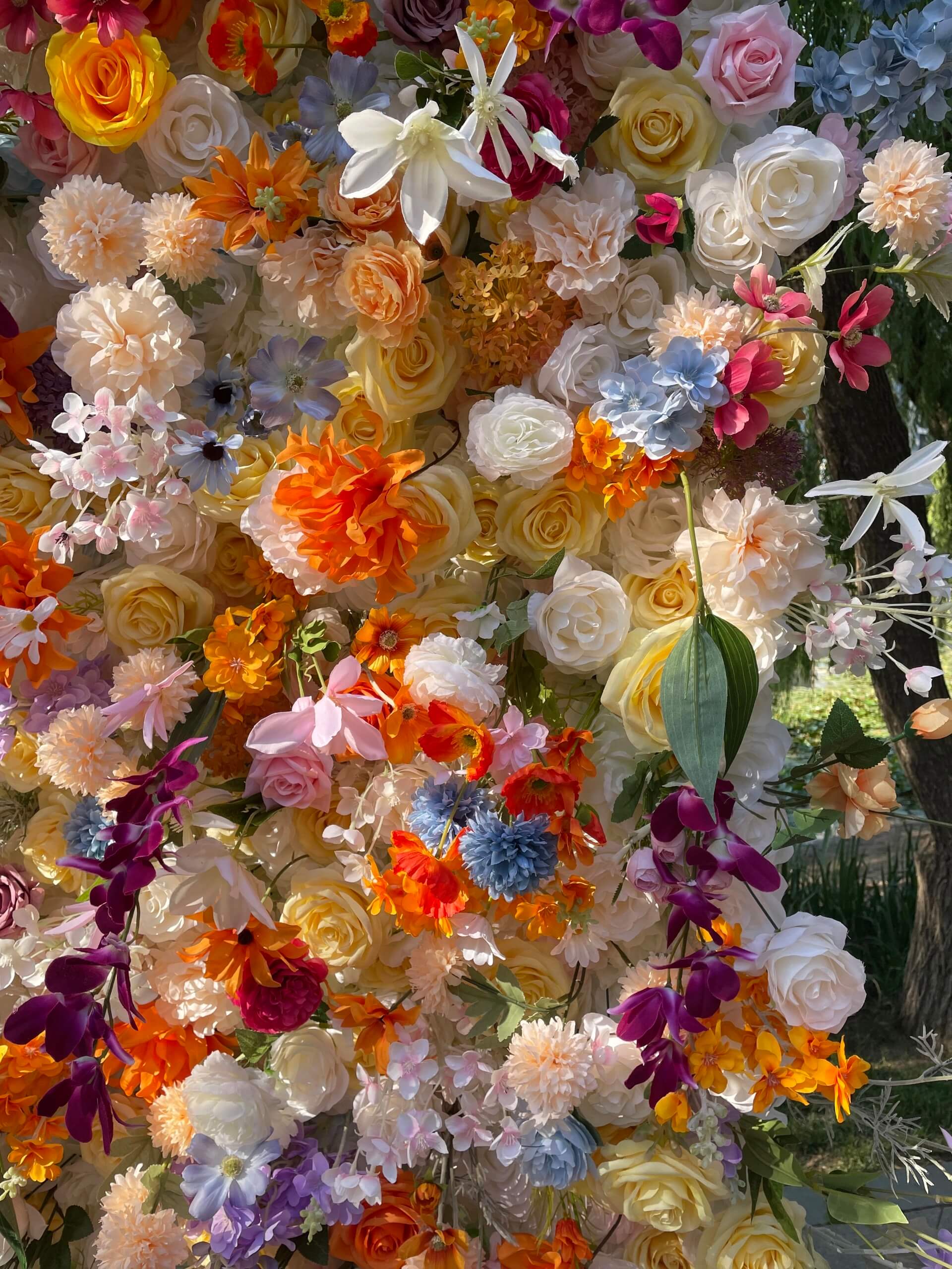 💥BF-SALE: 5D Colorful Flower Wall #RTW232