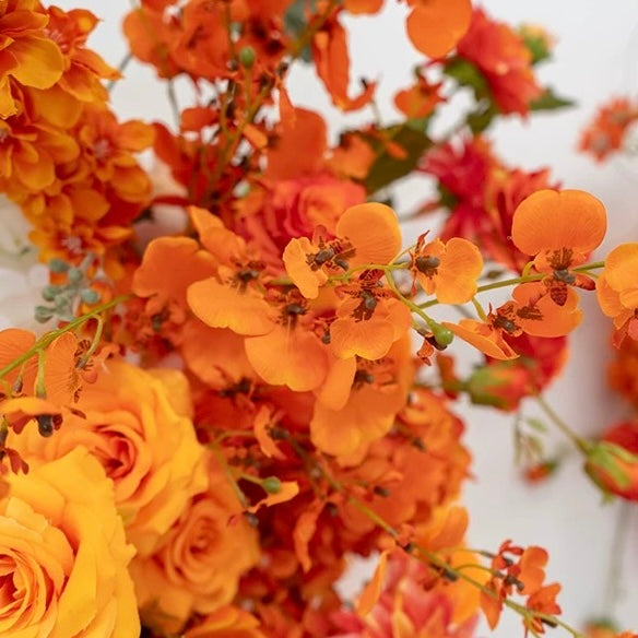 Roseytime Orange Flower Set #RTS012