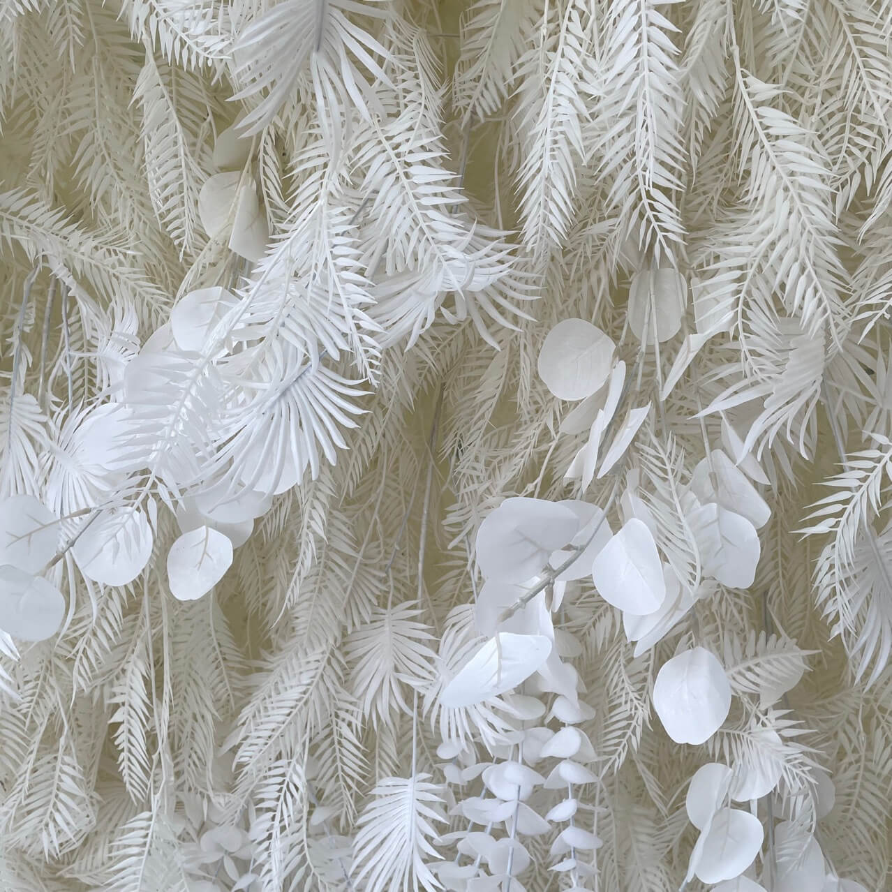 Roseytime 5D Pampas Wall Roll Up Fabric Back #RTW263
