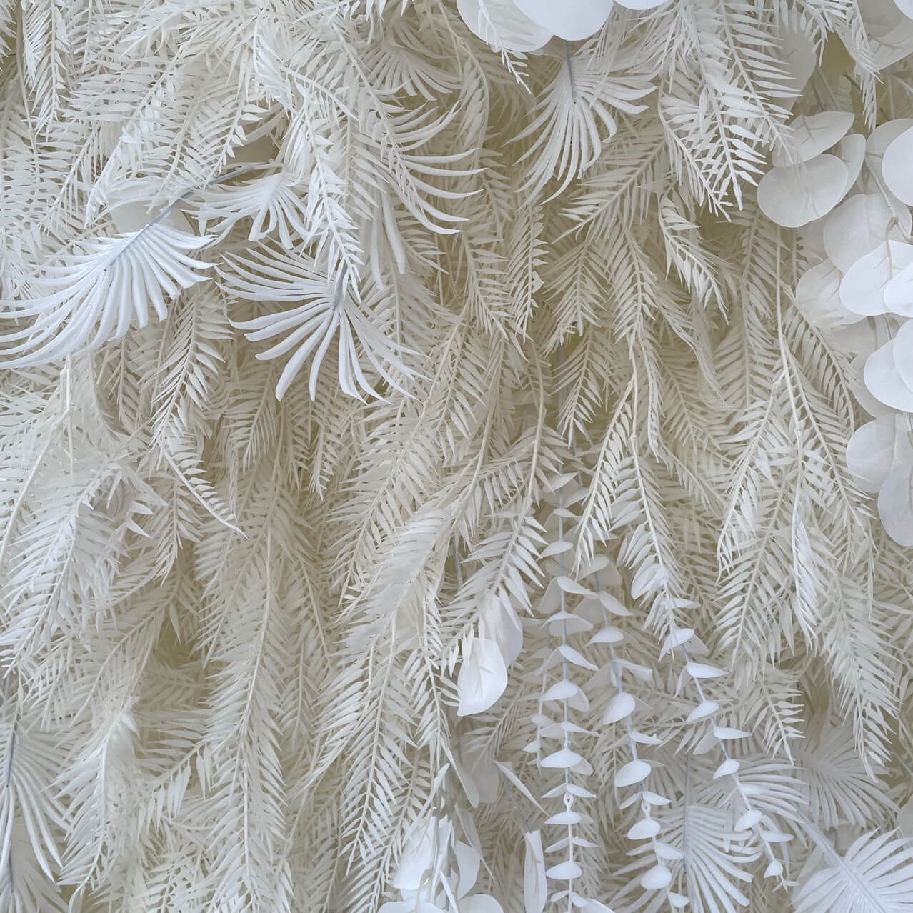 Roseytime 5D Pampas Wall Roll Up Fabric Back #RTW263