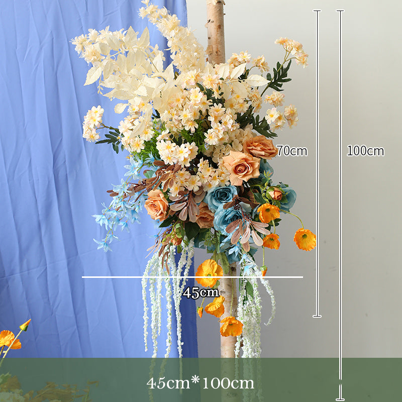 Roseytime Wedding Arch Flowers Decor Set