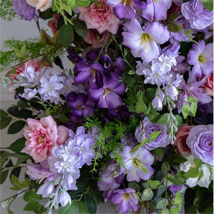 💥BF-Sale: Spring Color Flower Pillars Arch with Frame #RTP005