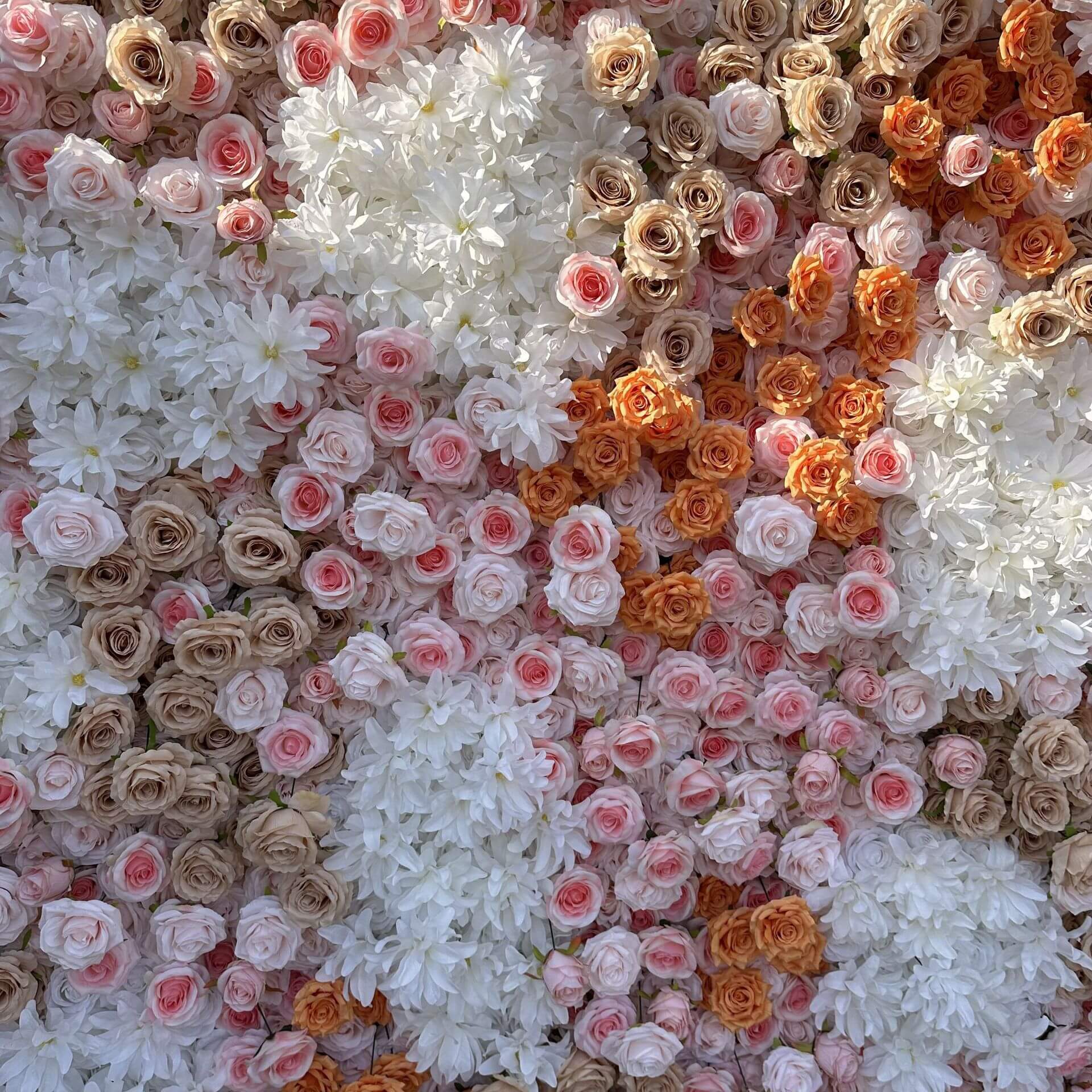 💥BF-Sale: 3D Flower Wall Roll Up Fabric Back #RTW320