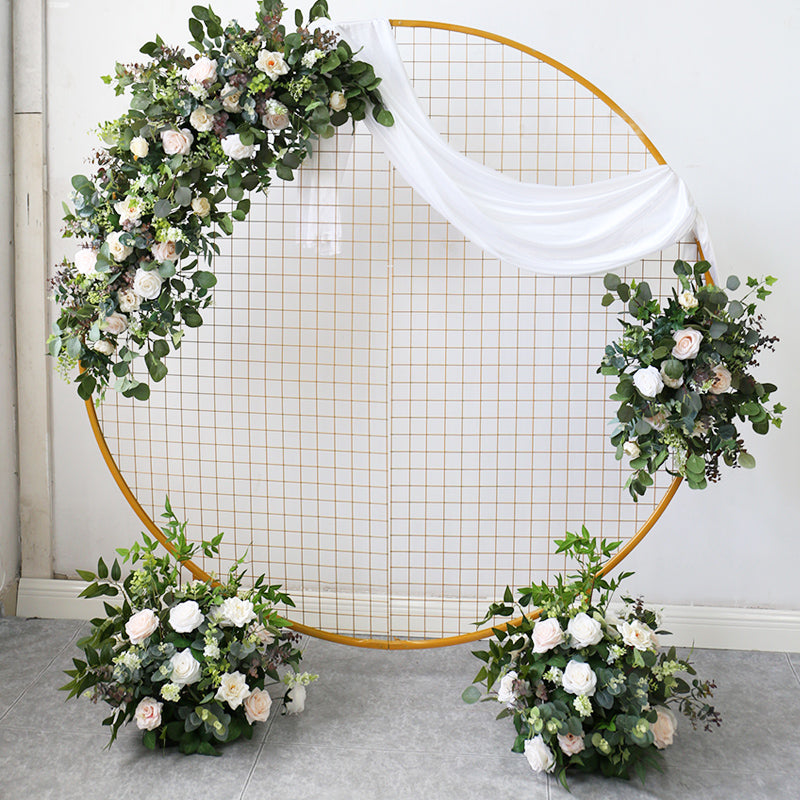 Roseytime Green Arch Flowers Decor Set For Wedding&Event
