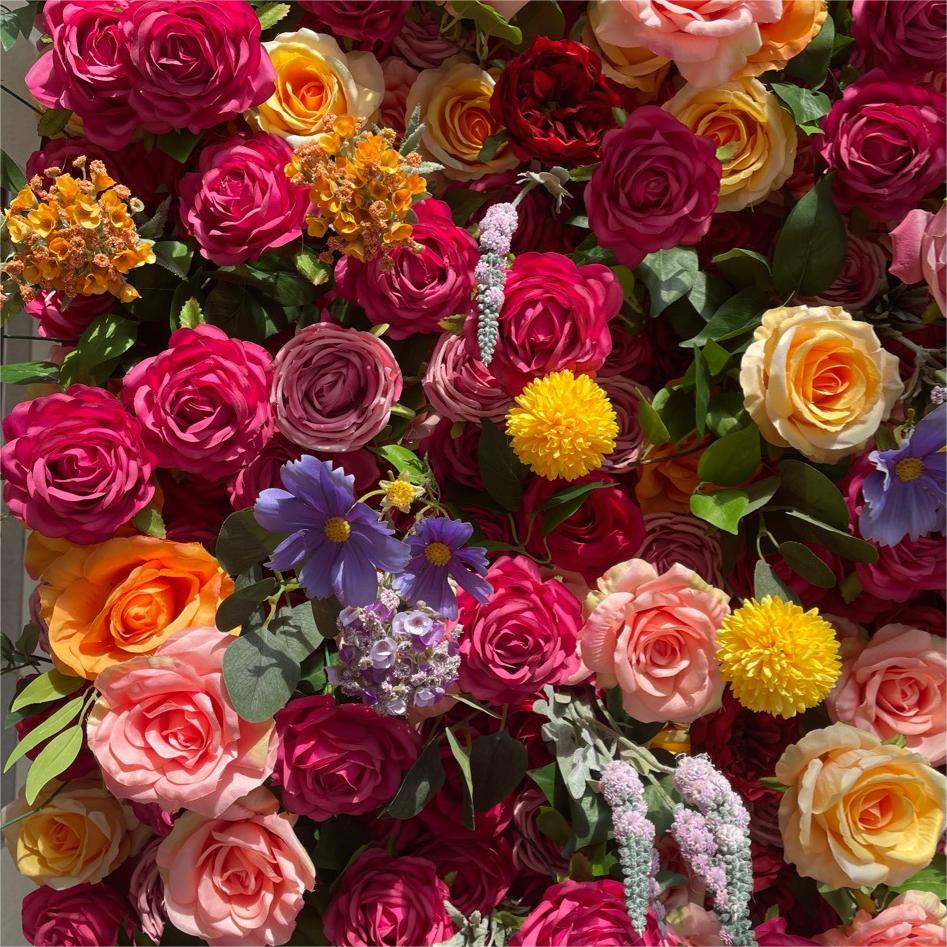 💥BF-SALE: 5D Colorful Red Flower Wall #RTW235