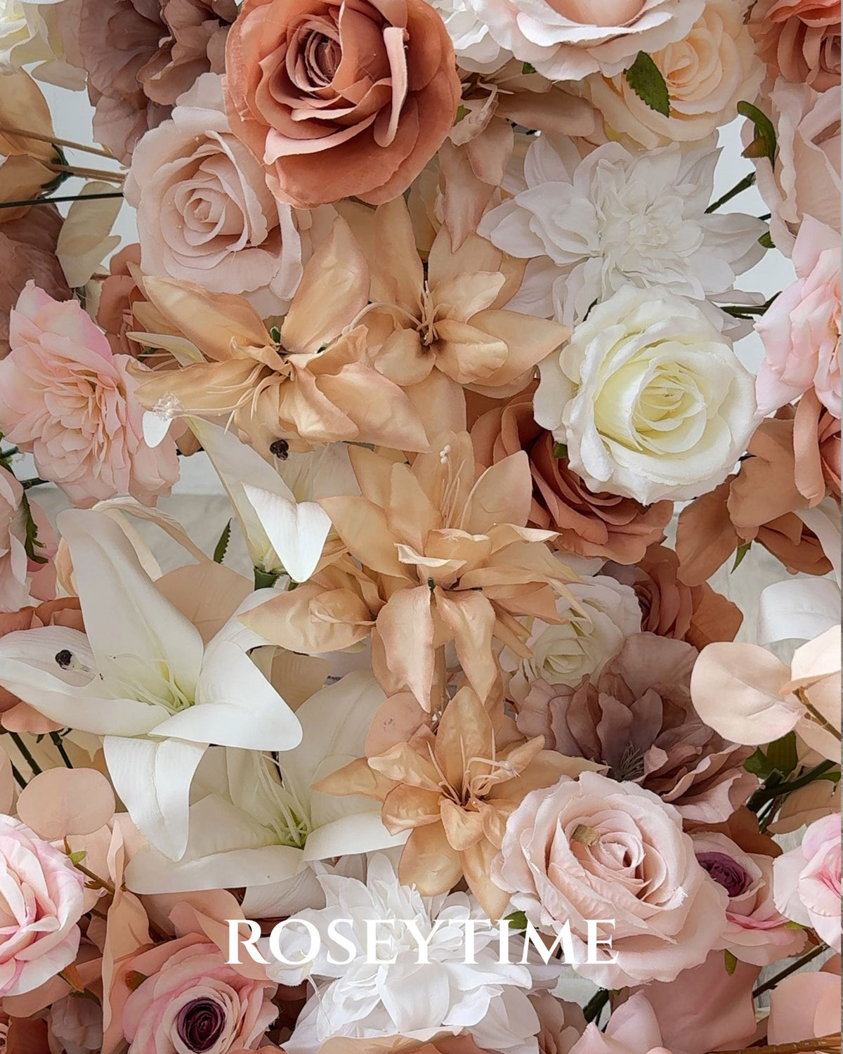 Roseytime Mocha Cedar Flower Set Flower Arch Arrangement #RTA505