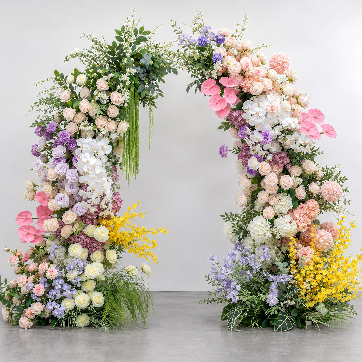 💥B1G1: Sale Meadow Waltz Flower Pillars Arch with Frame #RTP186