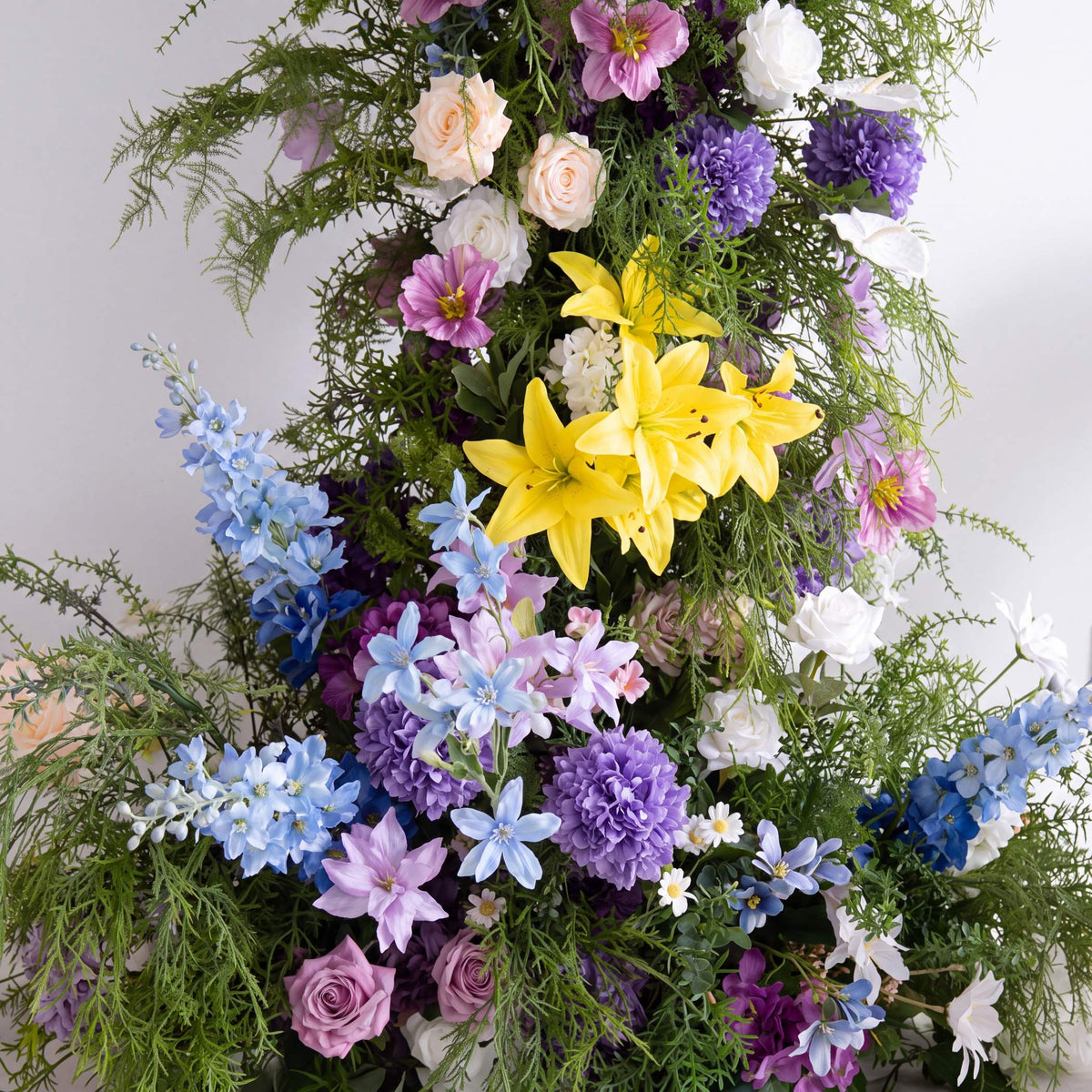 💥B1G1: Sale Lavender Wild Flower Pillars Arch with Frame #RTP191