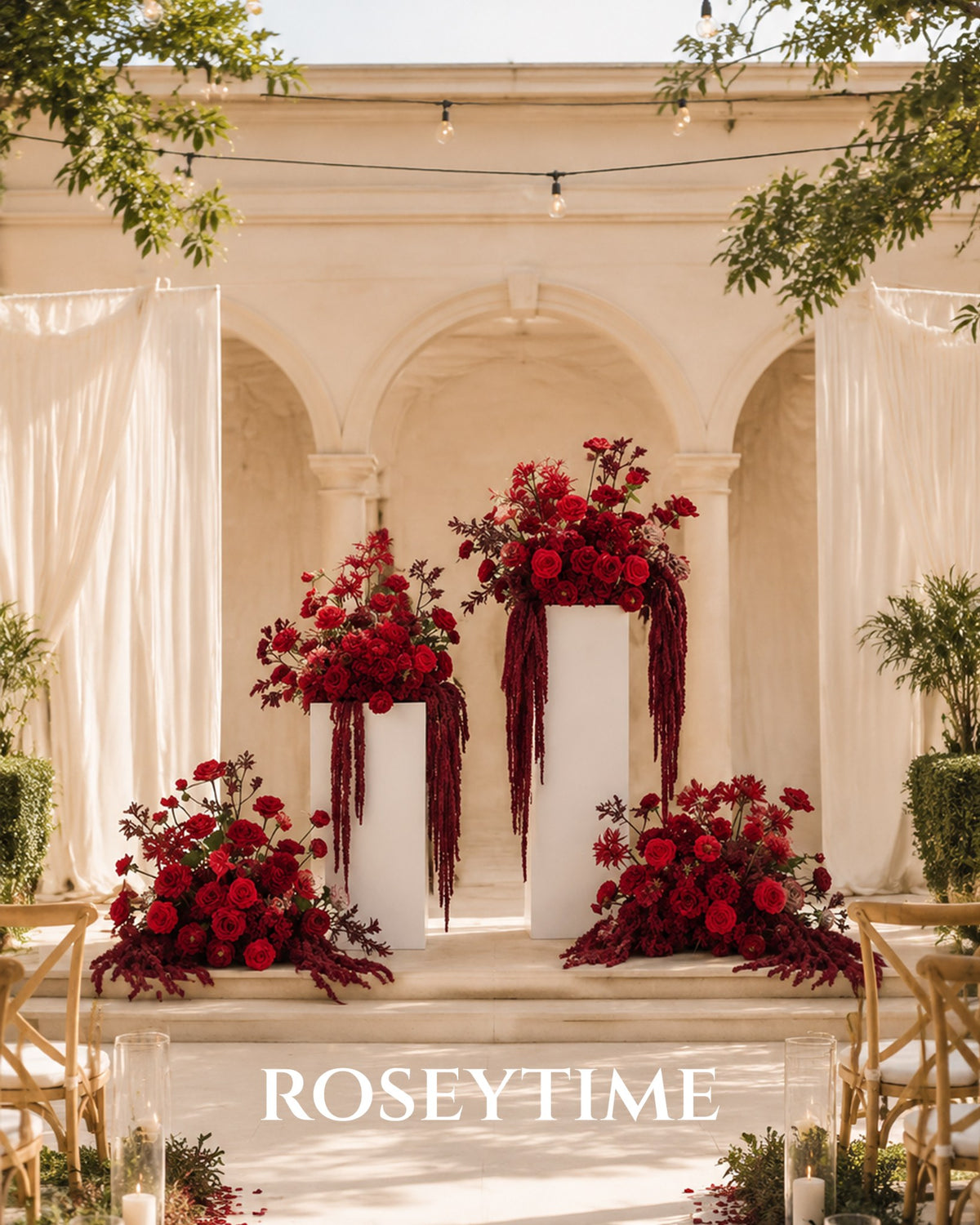 Roseytime Ruby Covenant Flower Set #RTS016