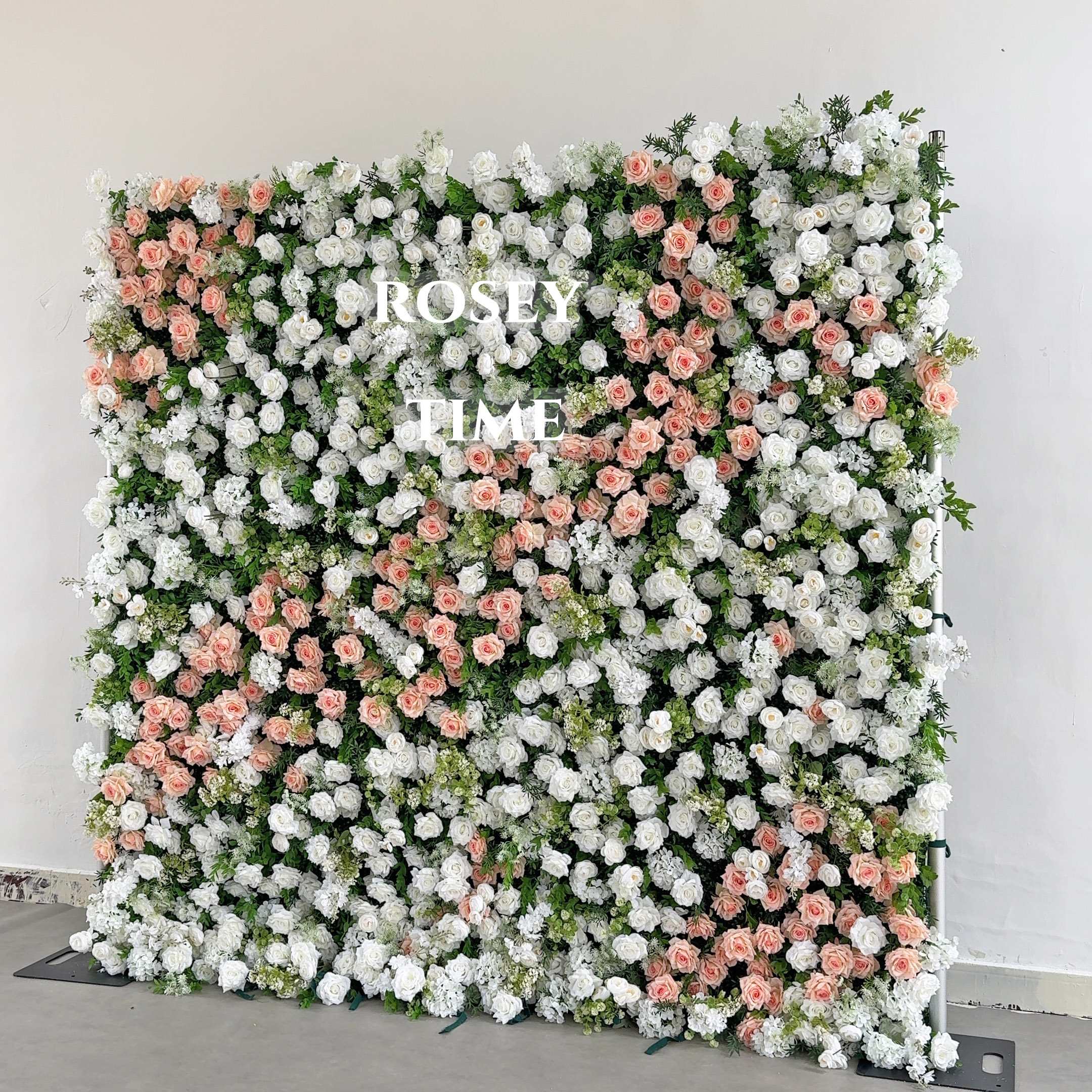 Roseytime 5D Spring Flower Wall Roll Up Fabric Back #RTW368