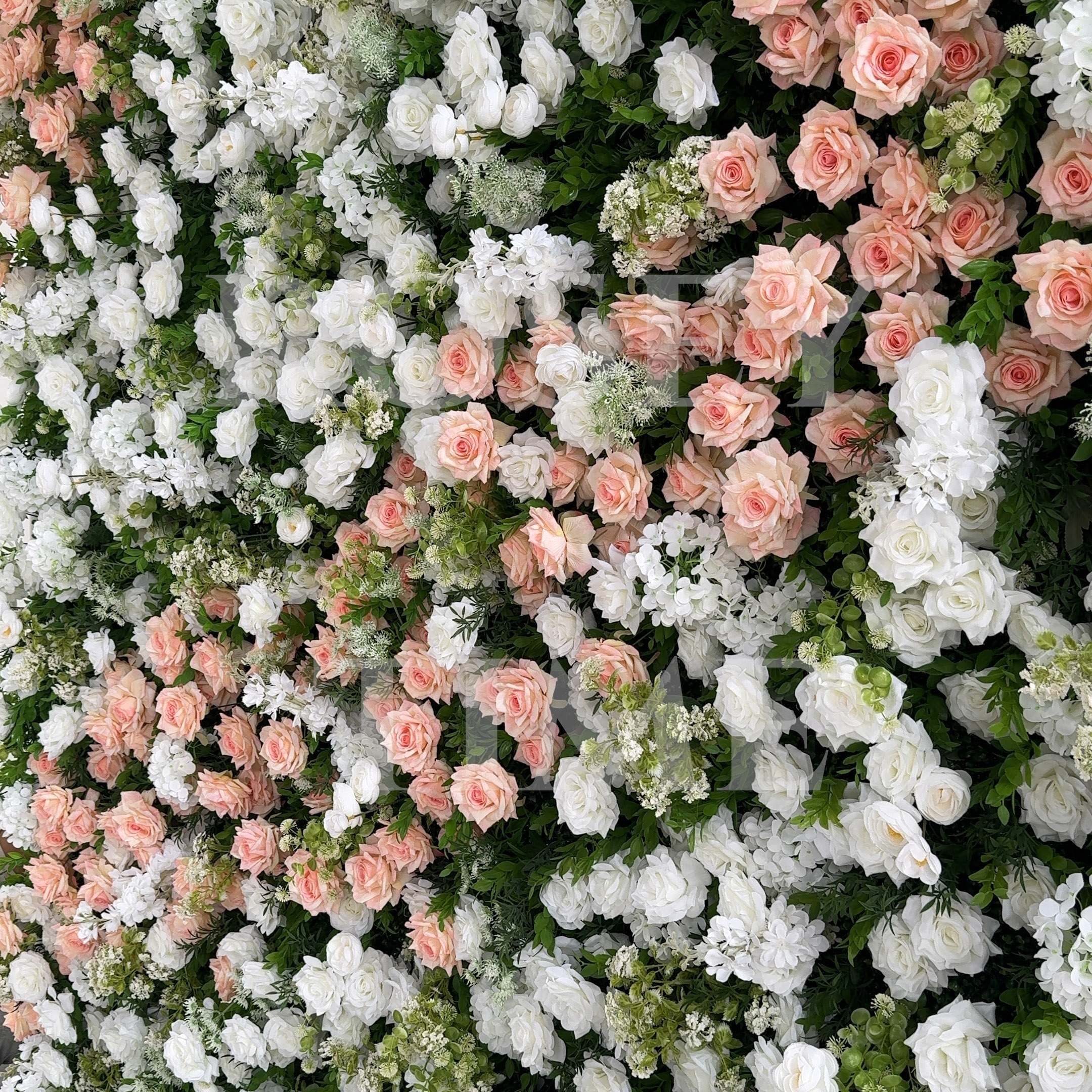 Roseytime 5D Spring Flower Wall Roll Up Fabric Back #RTW368