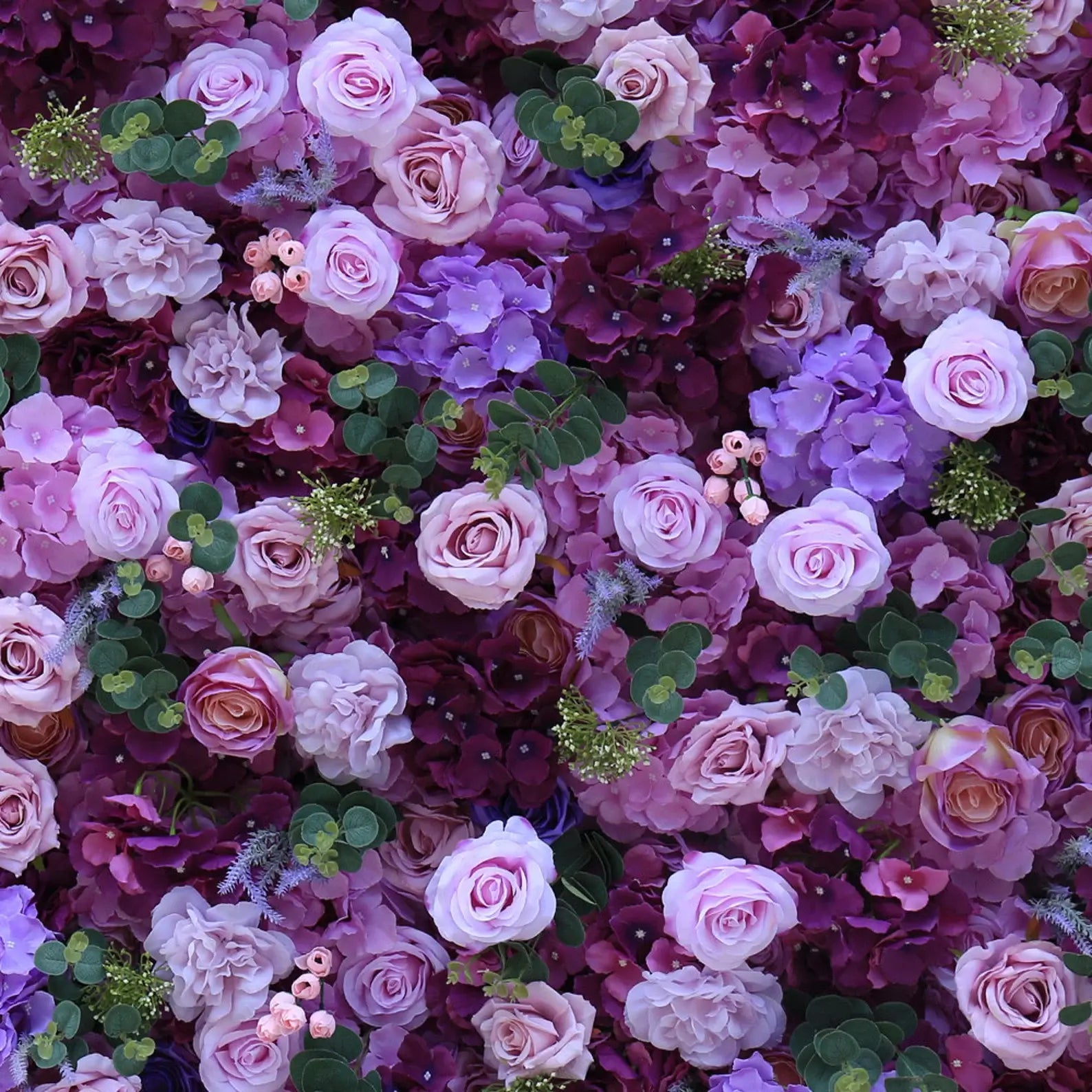 š„BF-SALE: 3D Purple Flower Wall Roll Up #RTW037