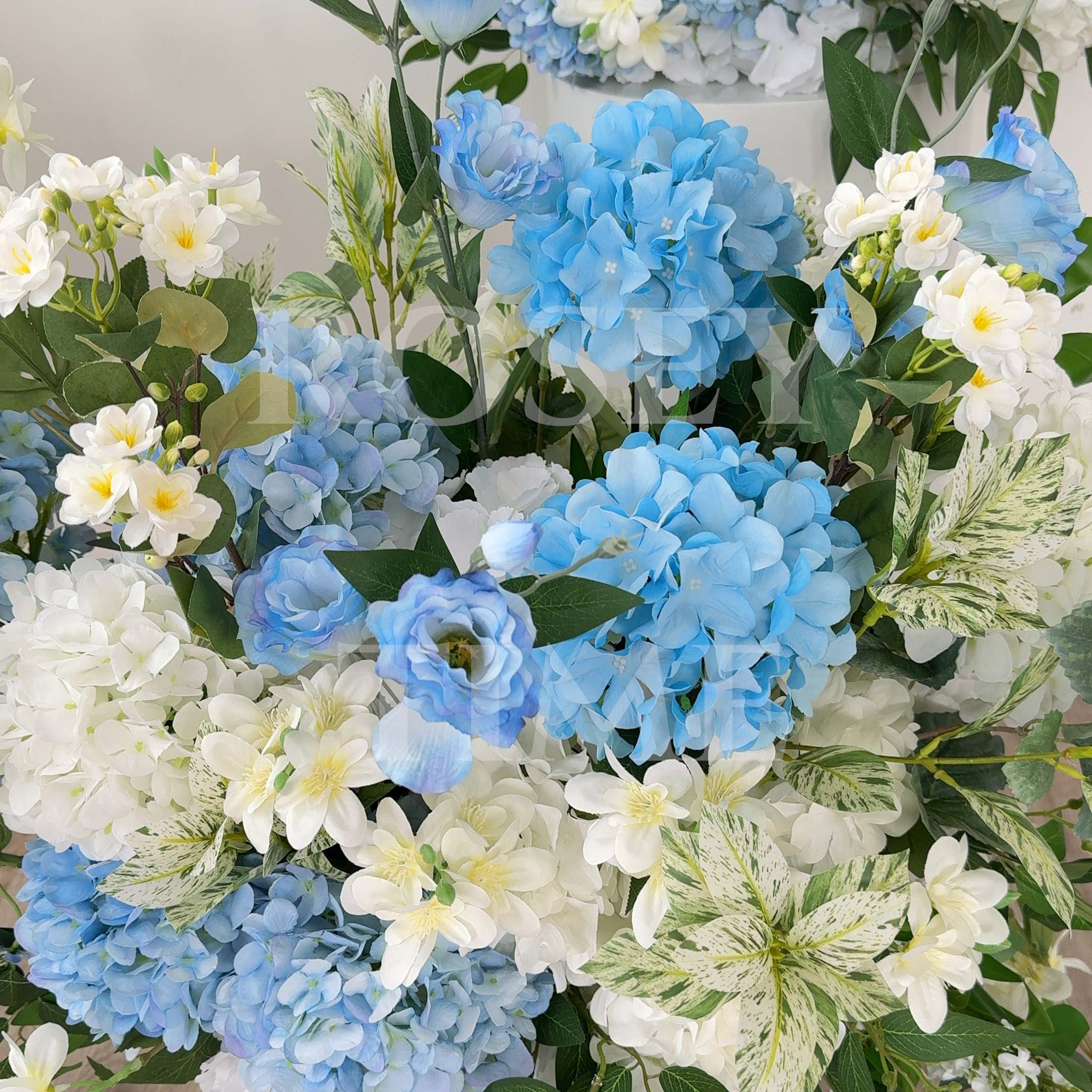 Roseytime Blue&White Flower Set #RTS005