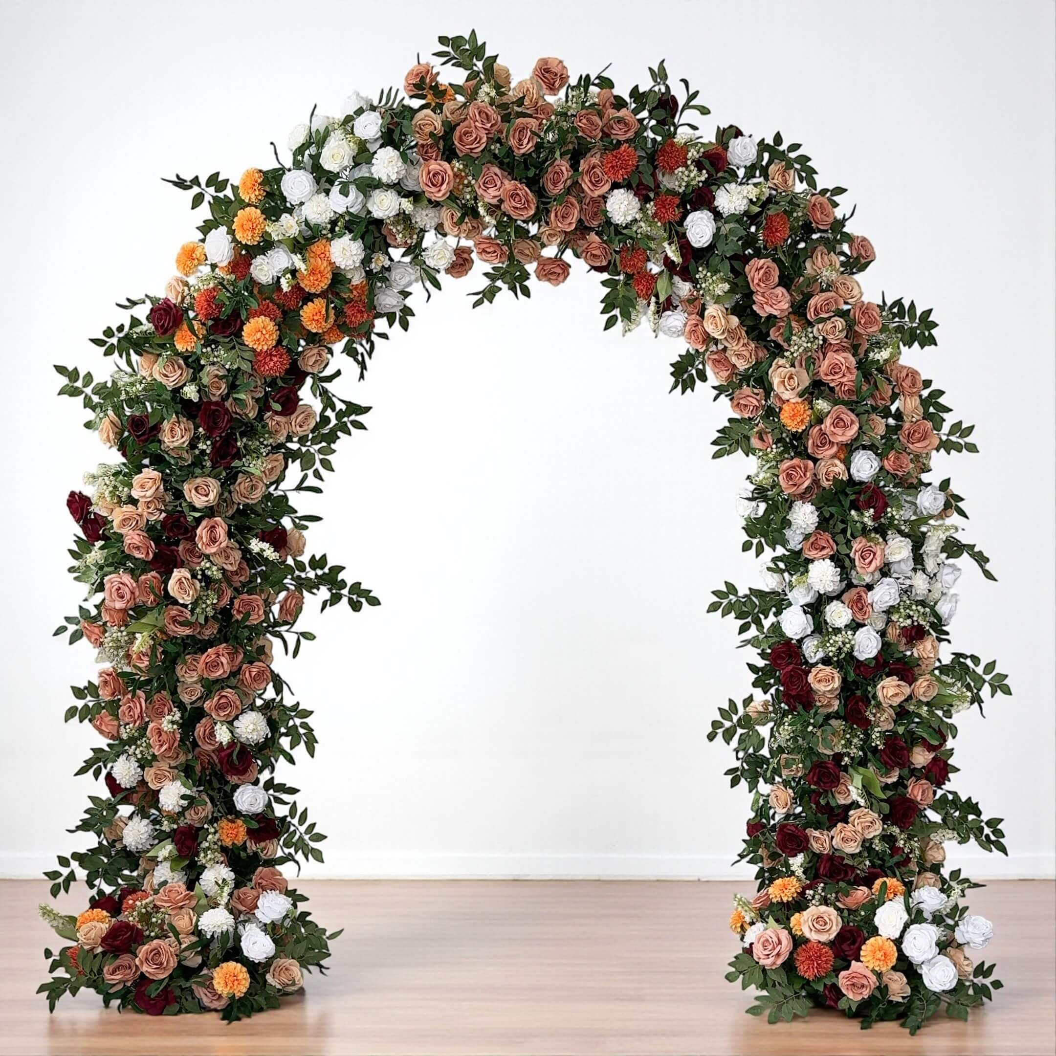 RoseyTime Autumn Flower Arch n-shape Round Arch #RTA133