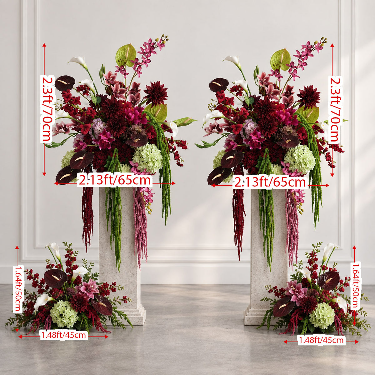 Roseytime Velmora Flower Set #RTS038
