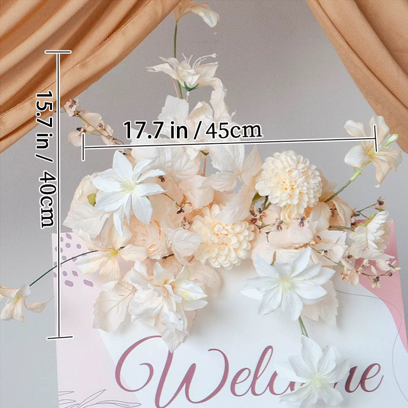 G1-Sale: Champagne Arch Flowers Decor Set For Wedding&Event