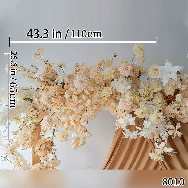 G1-Sale: Champagne Arch Flowers Decor Set For Wedding&Event