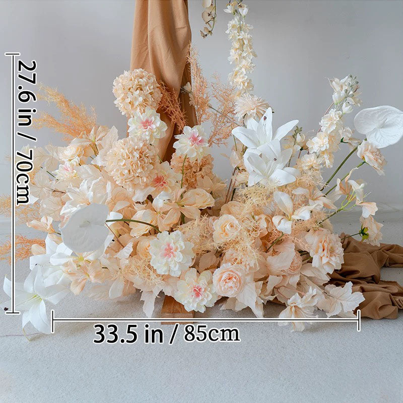 G1-Sale: Champagne Arch Flowers Decor Set For Wedding&Event