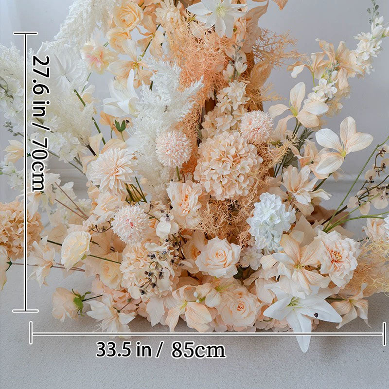 G1-Sale: Champagne Arch Flowers Decor Set For Wedding&Event