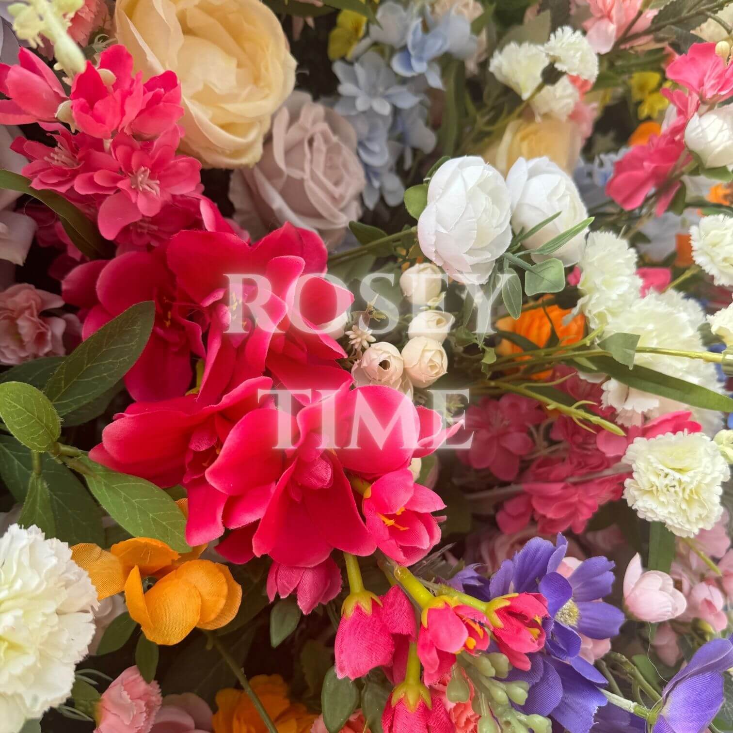 š„BF-SALE: 5D Wild Flower Wall Roll Up Fabric Back #RTW128