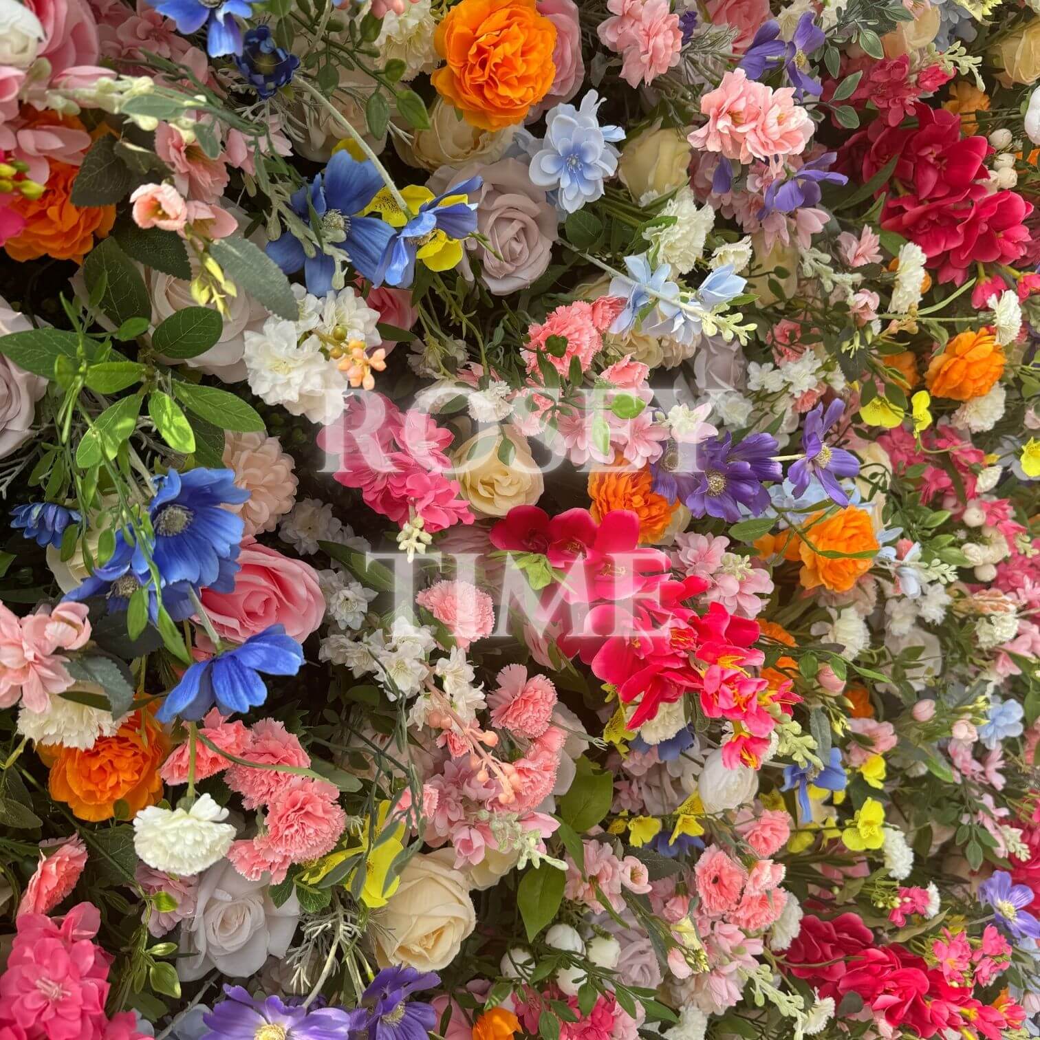 š„BF-SALE: 5D Wild Flower Wall Roll Up Fabric Back #RTW128