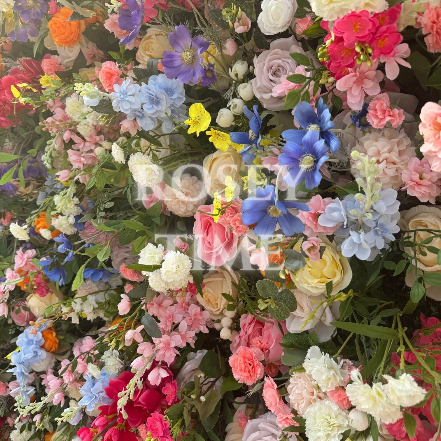 š„BF-SALE: 5D Wild Flower Wall Roll Up Fabric Back #RTW128