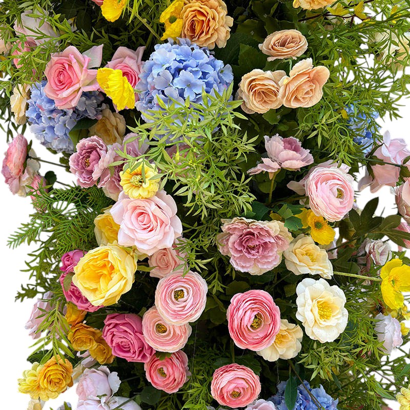 RoseyTime Colorful Flower Arch n-shape Round Arch #RTA152