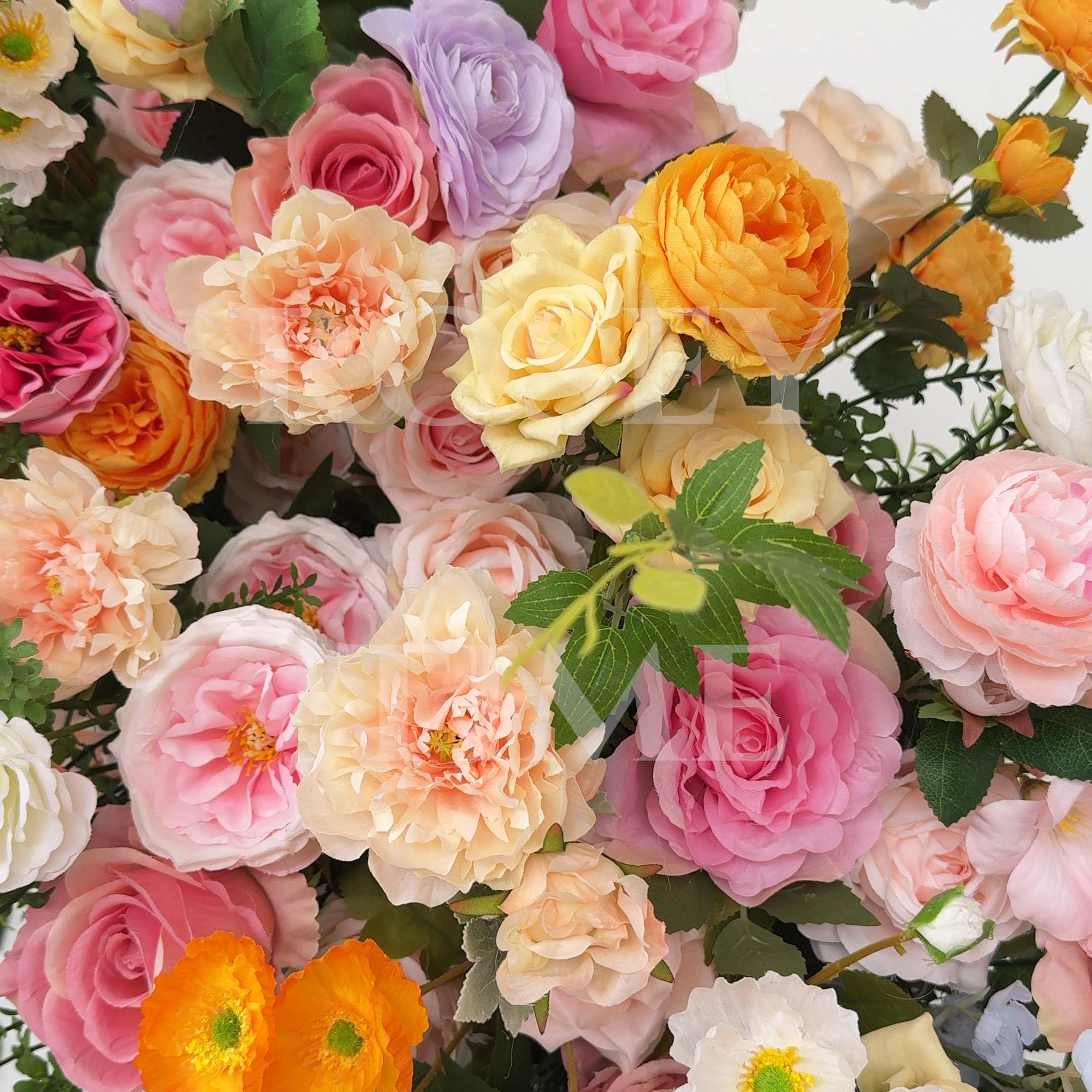 RoseyTime Colorful Flower Arch n-shape Round Arch #RTA410