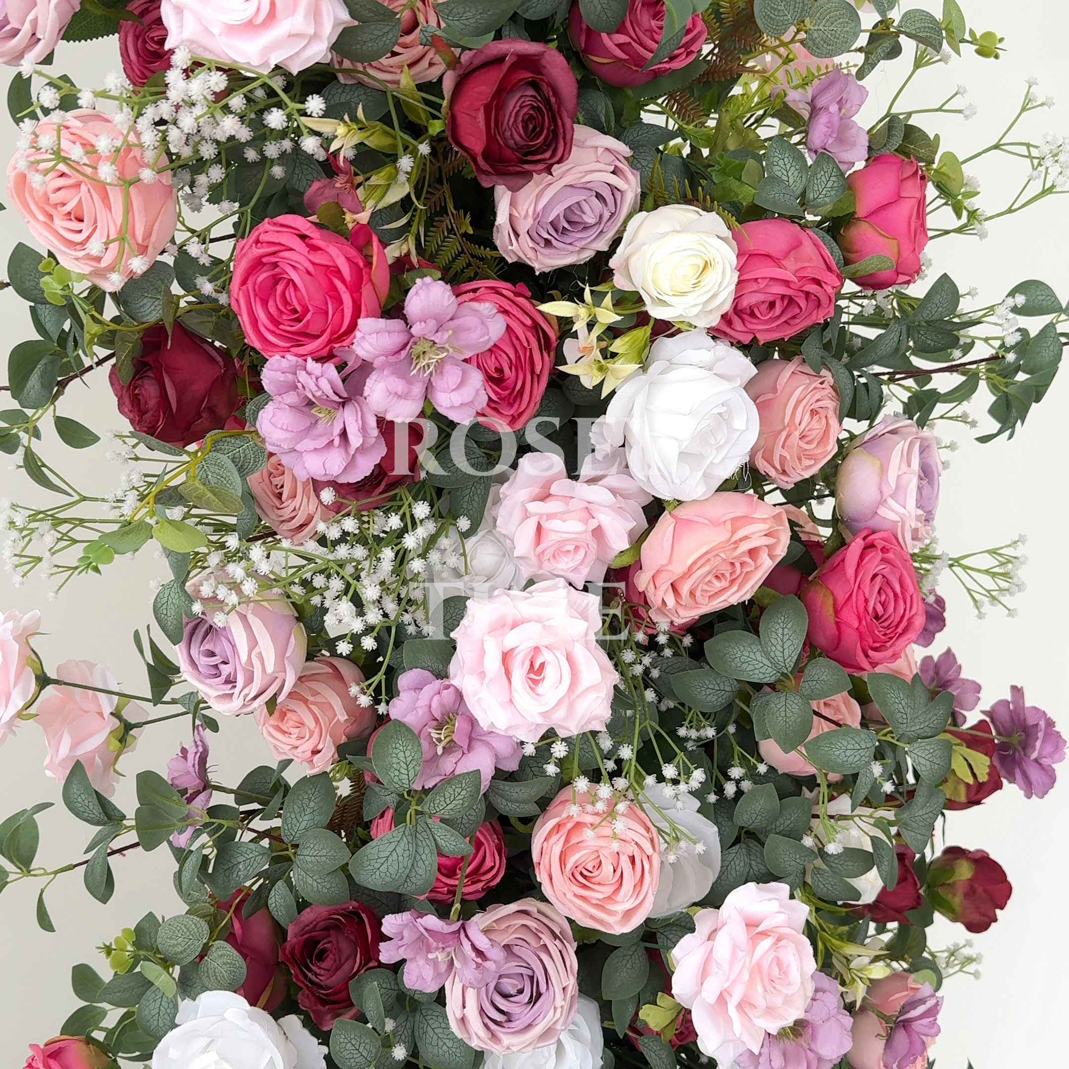 Roseytime 2026 Spring Flower Pillars Arch with Frame #RTP090
