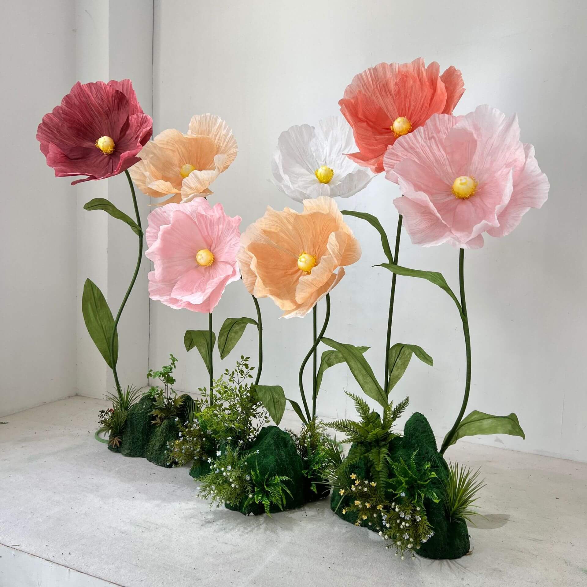 Roseytime Giant Paper Flower Set of 3