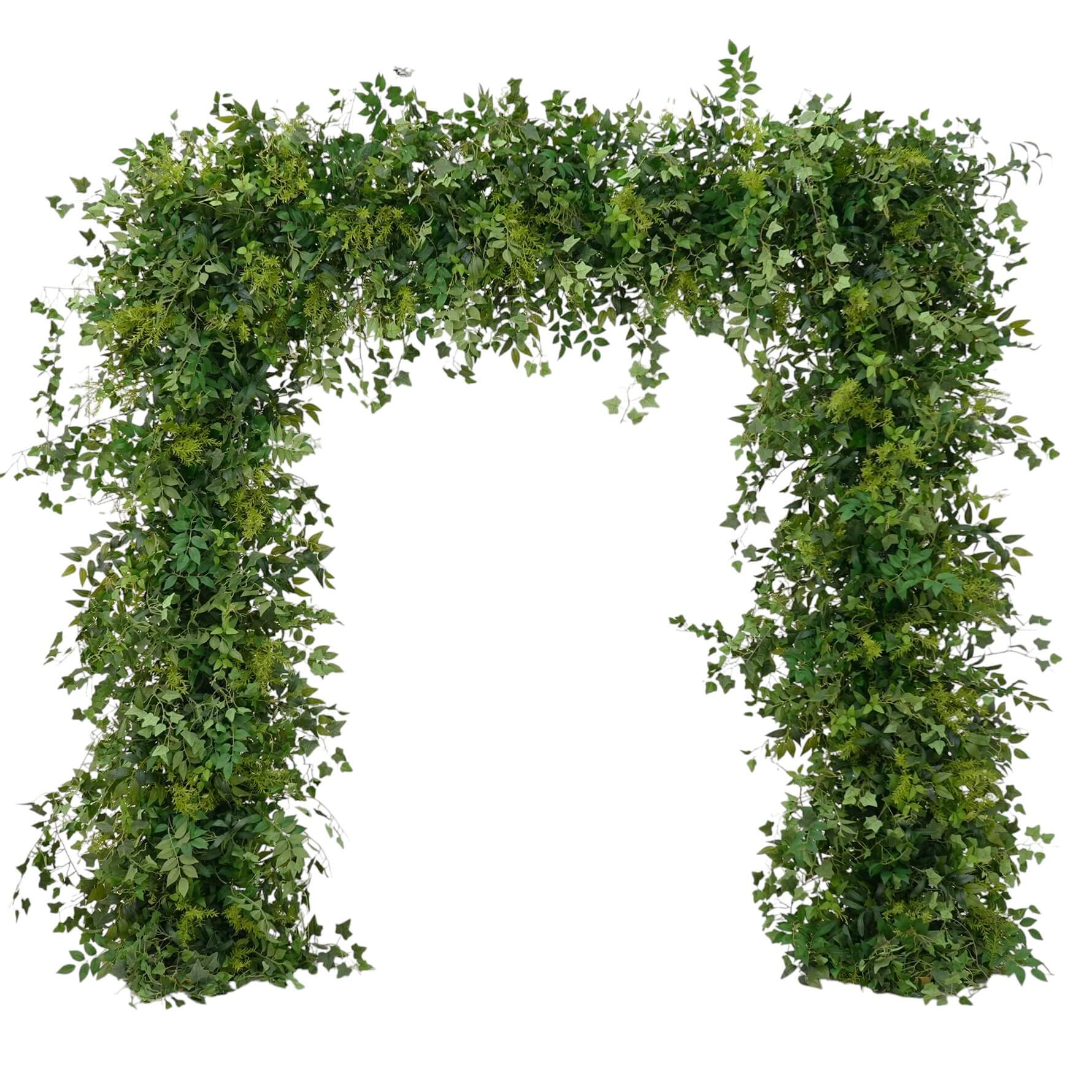 Roseytime Greenery Square Arch Fabric Back#RTA083