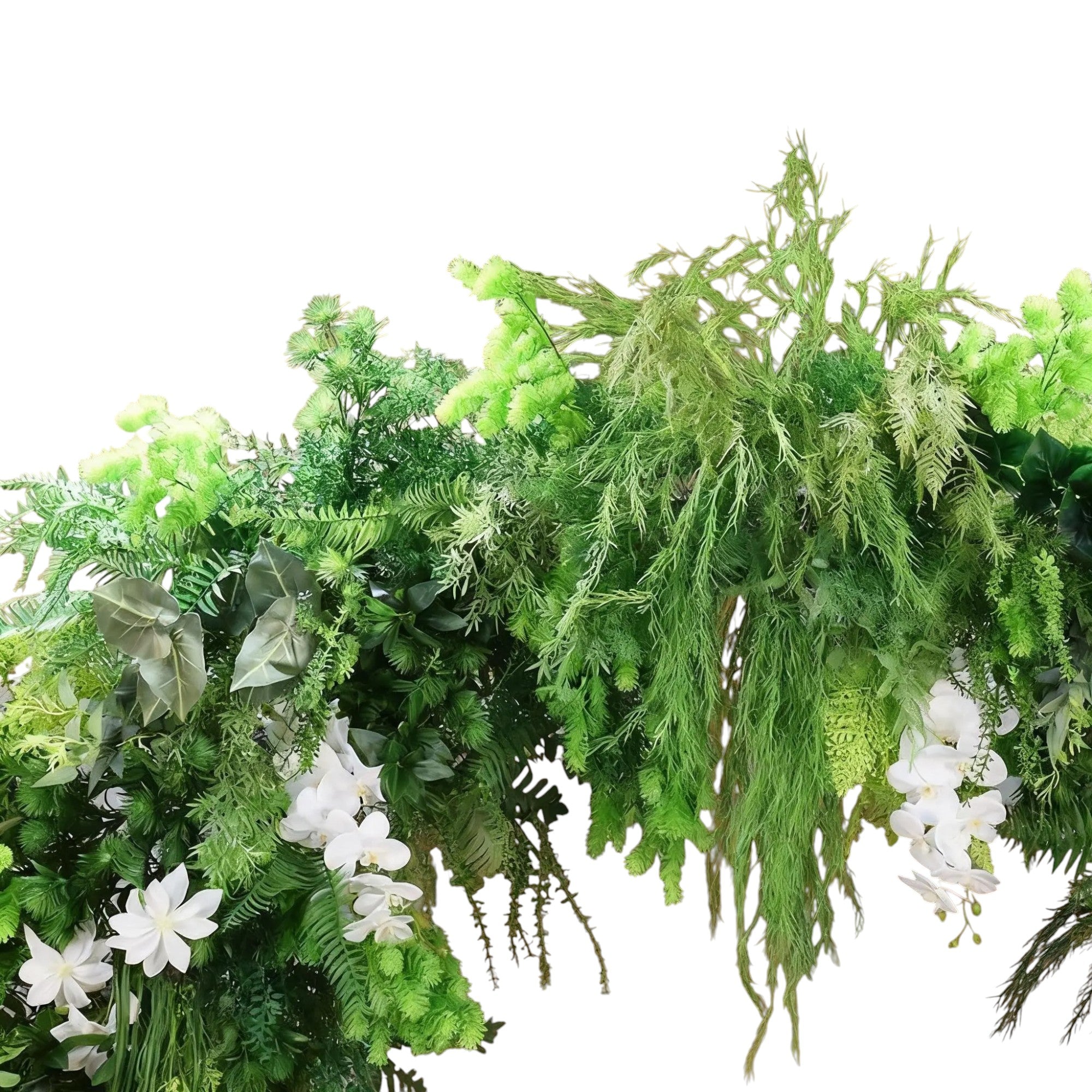 RoseyTime Greenery Flower Arch n-shape Round Arch #RTA409