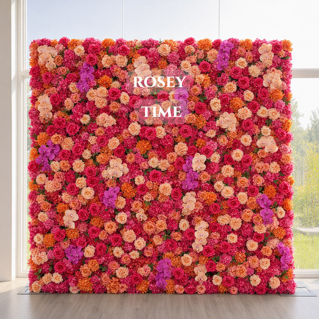 New Sale: 5D Berry Bloom Flower Wall Roll Up Fabric Back #RTW454