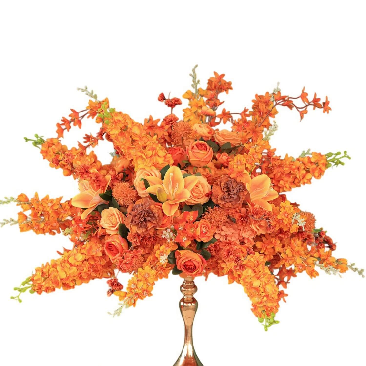 Roseytime Orange Flower Ball #RTB088