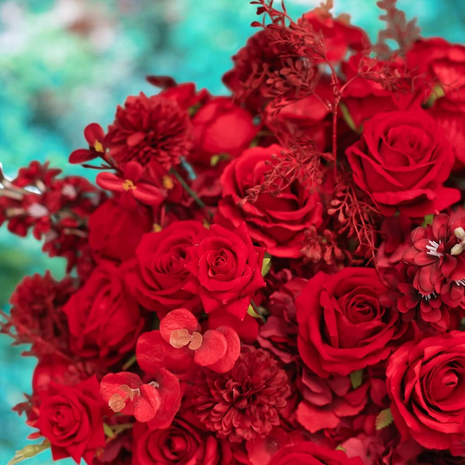 Roseytime Red Flower Ball #RTB087