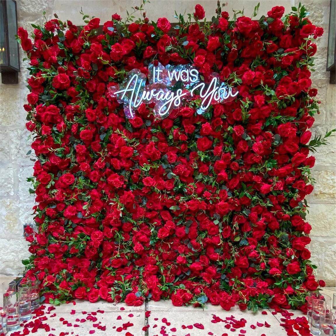redflowerwallroseytime