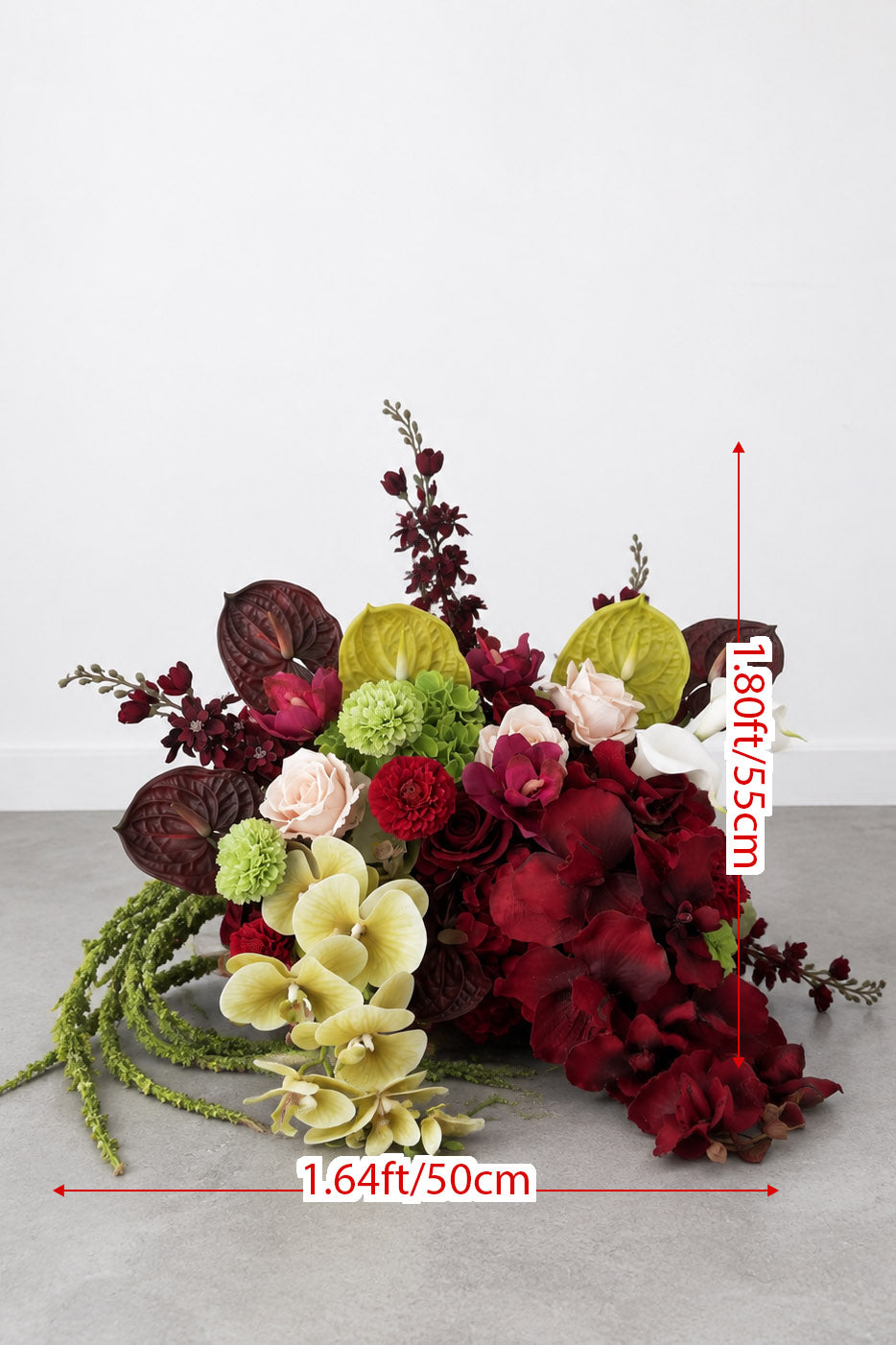 Roseytime Celeste Rouge Flower Set #RTS027