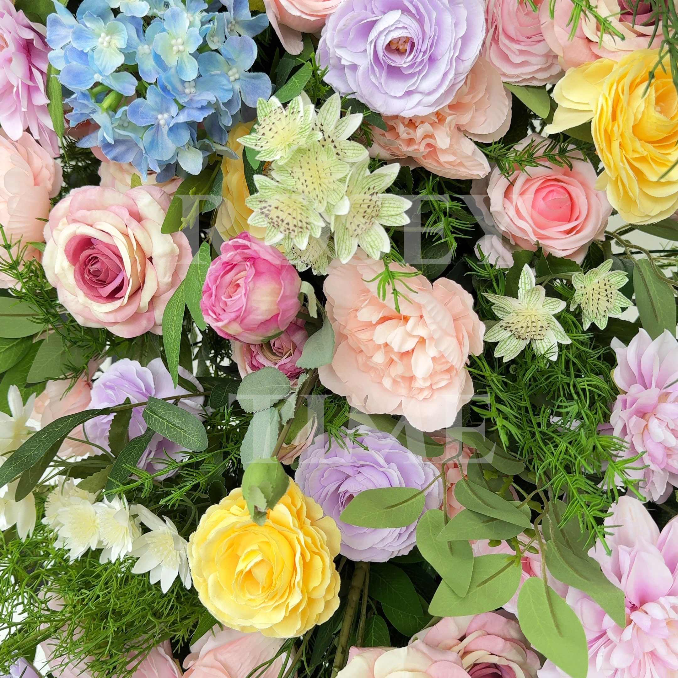RoseyTime Reverie Flower Round Arch With Frame #RTA076