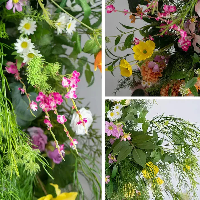 💥BF-Sale: Spring Colorful Flower Pillars Arch with Frame #RTP060