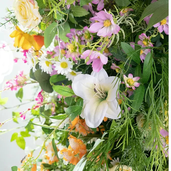 💥BF-Sale: Spring Colorful Flower Pillars Arch with Frame #RTP060