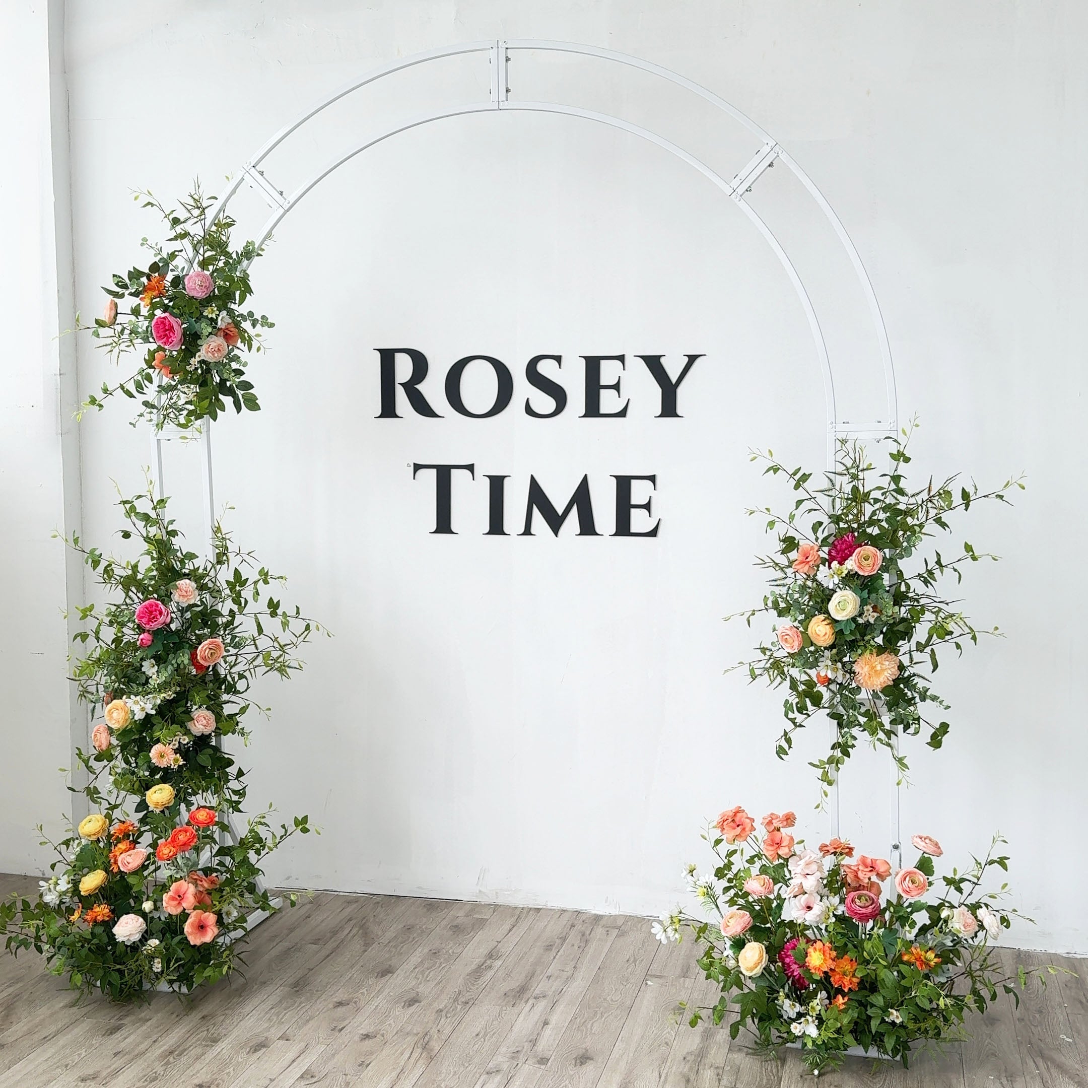 New-Sale: Sunset Arch Flowers Decor Set +ground floral(2)-Free Standard 30-55 Days