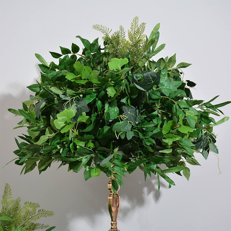 Roseytime Grass Wedding Flower Ball #RTB077
