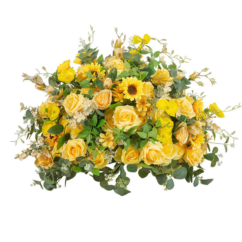 Roseytime Yellow Wedding Flower Ball #RTB076