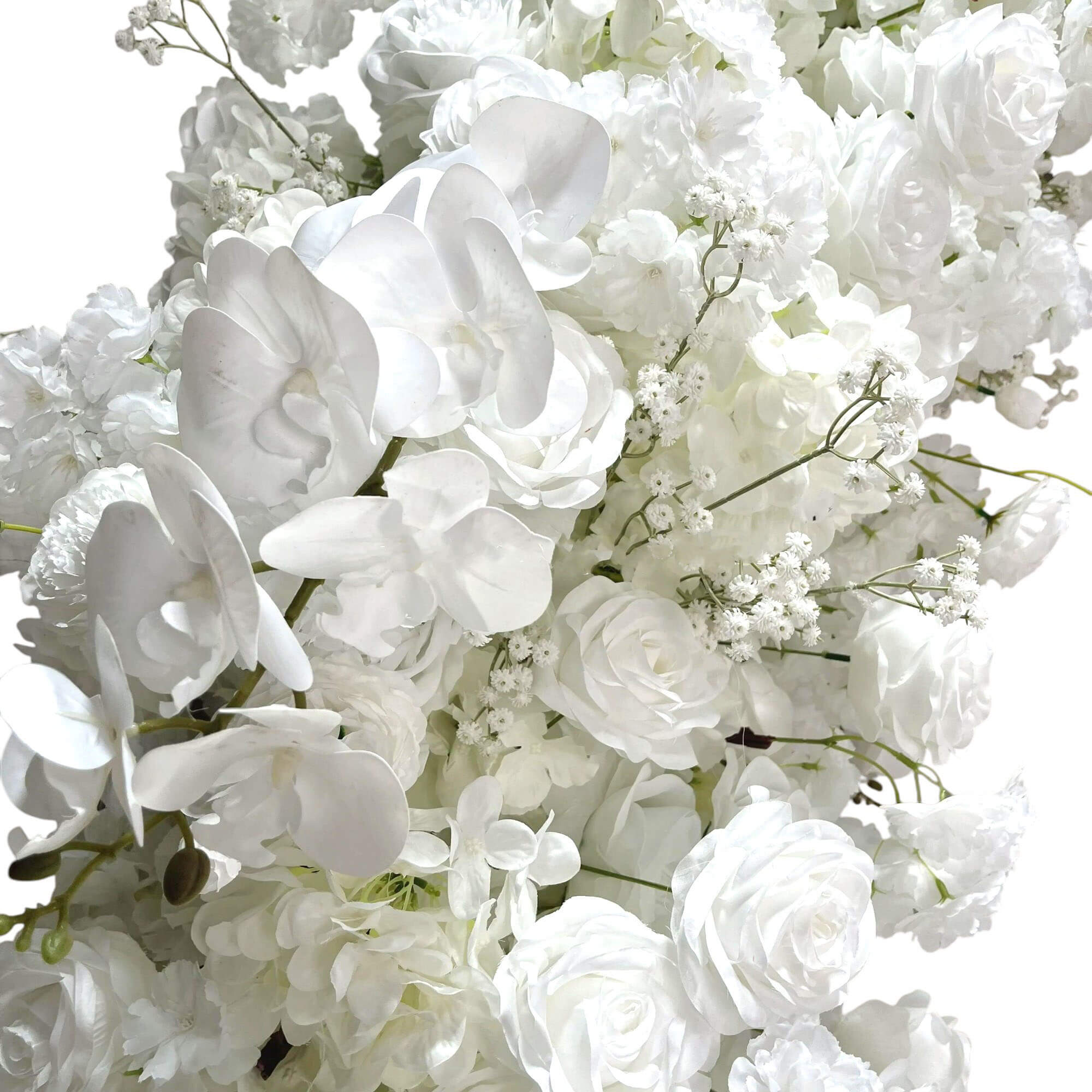 💥BF-Sale: White Flower Arch n-shape Round Arch #RTA108