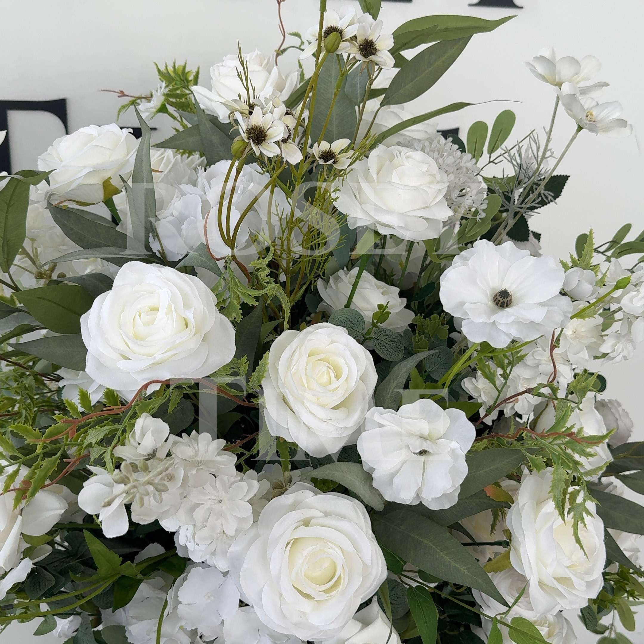 Roseytime Sylvera White&Green Flower Set #RTS006