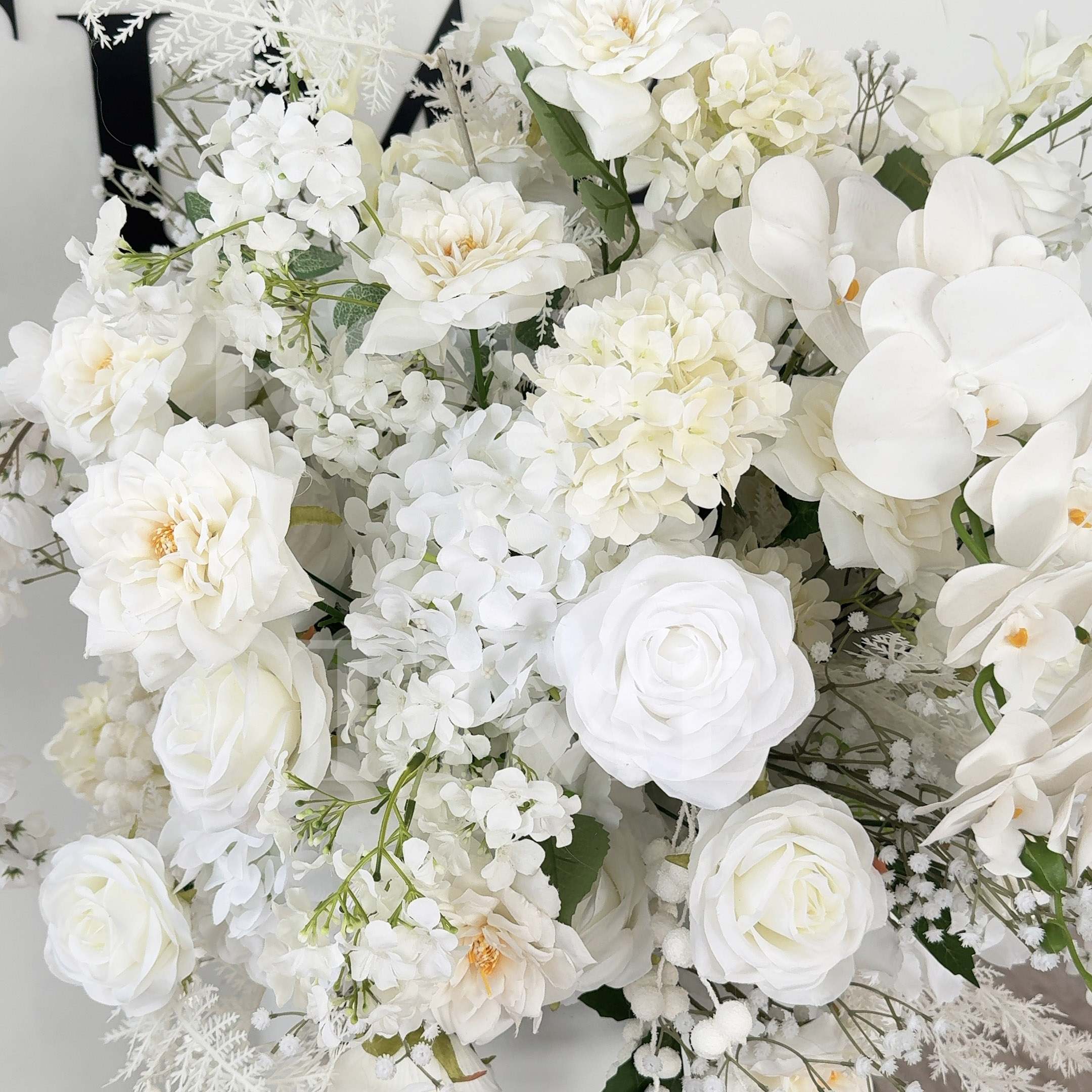 Roseytime Seraphae White&Cream Flower Set #RTS008