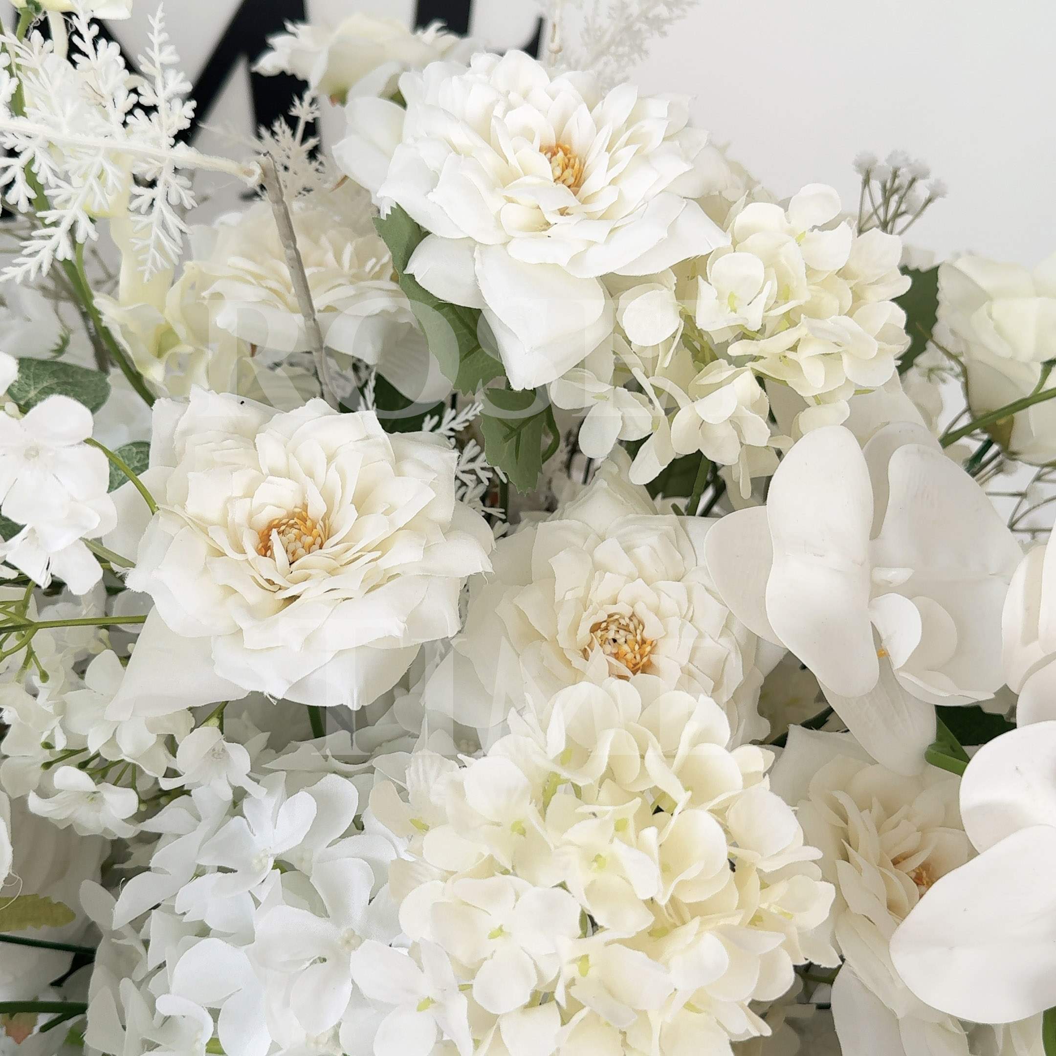 Roseytime Seraphae White&Cream Flower Ball Centerpieces #RTB112